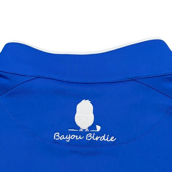 Bayou Birdie Men's Blue Quarter Zip Size XL - Picture 5 of 6